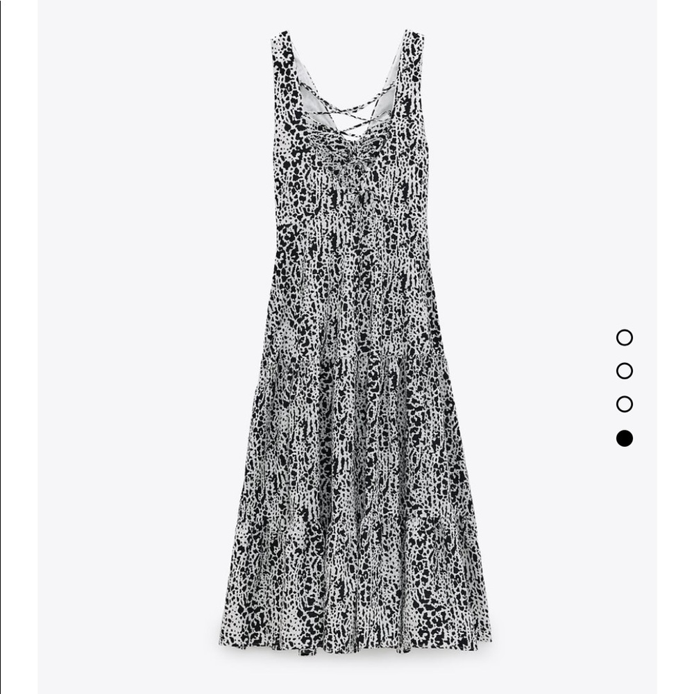 Zara print dress - Picture 6 of 7
